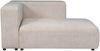 Sofa Suldal 2-Sitzer mit Longchair Cord Beige [en. casa] Bild 5