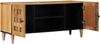 vidaXL TV-Schränk mit Regal Natur 105 x 33 x 46 cm Massivholz Mango 4018260 Bild 2
