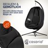 CASARIA® Hängesessel Outdoor mit Gestell XXL Anthrazit Bild 4
