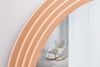 Extravaganter Rundbogen Design Spiegel 160x80cm FORMOSA apricot modern Bild 4