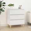 Sideboard, Kommode Weiß 60x35x70 cm Holzwerkstoff j3278p Bild 2