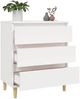 Sideboard, Kommode Weiß 60x35x70 cm Holzwerkstoff j3278p Bild 5