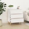 Sideboard, Kommode Weiß 60x35x70 cm Holzwerkstoff j3278p Bild 3