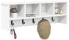 vidaXL Wandmontierter nachttisch Weiß 75 x 16 x 26 cm Holzwerkstoff 874315 Bild 3