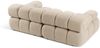 Micadoni Modulares Sofa Bellis 2-Sitzer Boucle Rolf Helles Beige Bild 3