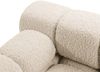 Micadoni Modulares Sofa Bellis 2-Sitzer Boucle Rolf Helles Beige Bild 4