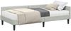 vidaXL Eckbettgestell mit Matratze Sonstiges 2 pcs Hellgrau Samt 3393706 Bild 2