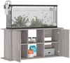 vidaXL Aquariumständer Grau Sonoma 121x41x58 cm Holzwerkstoff 833621 Bild 4