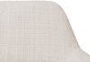 6er-Set Esszimmerstuhl HWC-A50 II, Küchenstuhl Polsterstuhl, Holz Stoff/Textil Chenille (465g/m²) FSC® ~ creme Bild 5