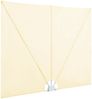vidaXL Faltbarer Terrassen-Seitenfächer Creme 240×160 cm 44567 Bild 5