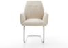 Freischwinger Zoa-Flex Cord Beige Freischwinger flach Edelstahl Taschenfederkern Bild 2