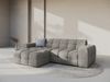 Micadoni Ecksofa Kendal 4-Sitzer Links Samt Magic Velvet Dunkelgrau Bild 5