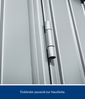 Hörmann Metall-Gerätehaus Berry Classic mit Satteldach Typ 2, 259 x 248 cm, fenstergrau, 6,4 m²,1-flüglige Tür Bild 4