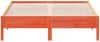 vidaXL Massivholzbett ohne Matratze Wachsbraun 160x200 Kiefernholz 842693 Bild 4