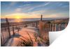 MuchoWow Wandsticker Strand - Meer - Düne - Sonnenuntergang - Landschaft (1 St), Wandaufkleber, Selbstklebend, Wohnzimmer, 20x30 cm Bild 4
