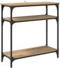 vidaXL Konsolentisch Artisan-Eiche 75 x 29 x 75 cm Holzwerkstoff 882203 Bild 2