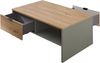 Couchtisch >Ina< in Grün, Holzwerkstoff - 110x44x65cm (BxHxT) Bild 2