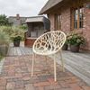 CLP Gartenstuhl Hope mit Lehne stapelbar wetterfest UV-beständig bis 150 kg,creme Bild 3