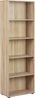 Regal Bücherregal PARINI 4 Sonoma Eiche mit 4 verstellbaren Böden Bild 5