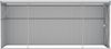 vidaXL Anbauschuppen Grau 118x382x178 cm Verzinkter Stahl 316230 Bild 5