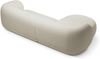 Micadoni Ecksofa Kate 3-Sitzer Links Strukturierter Stoff Hellbeige Melange Bild 3