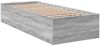 vidaXL Bettgestell Grau Sonoma 90x200 cm Holzwerkstoff 3281061 Bild 2