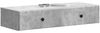vidaXL Wandmontierter Beistelltisch Betongrau 87,5 x 34,5 x 17 cm 899178 Bild 2