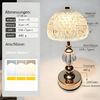 ibettertec LED Nachttischlampe Moderne LED Tischlampe–Nachtlicht Nachttischlampe, stilvolle Tischleuchte mit einstellbarer Helligkeit & Warmweiß für Schreibtisch, Schlafzimmer, Wohnzimmer stufenlos dimmbar, augenschonend & energiesparend, 2000-mAh-Batt... Bild 3