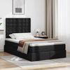 vidaXL Aufbewahrungsbett mit Kopfteil Schwarz 120 x 190 cm Kunstleder 3371657 Bild 1