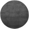 vidaXL Teppich IZA Kurzflor Skandi-Stil Anthrazit Ø 120 cm 375435 Bild 2