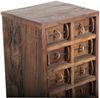 Alte Ziegelform Kommode Balu, Mangoholz, 36 x 33 x 70 cm Bild 5
