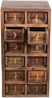 Alte Ziegelform Kommode Balu, Mangoholz, 36 x 33 x 70 cm Bild 4