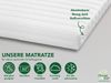 Kaltschaummatratze 7-Zonen Easy Flex - zwei Liegeseiten - 90x200 120x200 140x200 180x200, Dreamstar, verschiedene Größen, Härtegrade und Höhen - ergonomisch, wendbar Bild 4