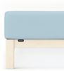 Schlafgut 'Easy' Spannbettlaken, MADE IN GREEN by OEKO-TEX®, Gummizug: rundum, Jersey Elasthan, Blue Light, XL 180x200cm - 200x220cm Bild 2