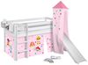 Lilokids Kinderbett Hochbett JELLE mit Vorhang und Turm PAW PATROL 200x90 Bild 2