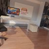 Rheinland Möbel Statio Schreibtisch 160x80 cm höhenverstellbar ±10 mm in Eiche – großzügiger Bürotisch für Homeoffice & Büro, gerader Fuß, Kabelwanne, einfache Montage, FSC® zertifiziert Bild 4