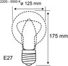 Paulmann 291. 61 Filament 230V LED Globe Smart Home Zigbee 600lm 7,5W 2200-5500K Tunable White dimmbar Gold Bild 2