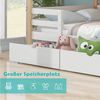 Flieks Etagenbett, Hochbett Kiefer Kinderbett mit 2 großen Schubladen 90*200cm Bild 4