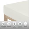 OTTO home Spannbettlaken Cremona, BASIC und PREMIUM Qualität, mit Elasthan, Baumwolle, Jersey (180 g/m), Gummizug: rundum, (1 Stück), bis 20 cm Höhe, Bettlaken ab Gr. 90x200 cm, Strapazierfähig Bild 4