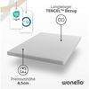 wonello, Topper CubeComfort, 8.5 cm hoch, Kaltschaum, TENCEL™ 7-Zonen Matratzentopper, druckentlastend, waschbar, bis 150kg Bild 4