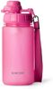 MAMEIDO Trinkflasche, mit 2-in-1 Deckel, Zeitmarkierung, Handschlaufe in 0,5l, 1l, 1,5l & 2l Bild 2