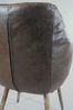 Schalensessel Chuck Vintage-Leder "Dunkelbraun" Bild 5