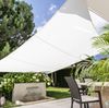 Windhager Sonnensegel Cannes Quadrat 3x3 m (gleichschenkelig), Sonnenschutz für Garten & Terrasse, UV- und witterungsbeständig, grau, 10723 Bild 2