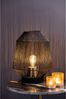 Tischleuchte Lampe VITORA von Light & Living Ø37x46 cm Matt Schwarz Bild 3