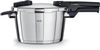 Fissler Schnellkochtopf Vitaquick® Dampfkochtopf Edelstahl 2 Garstufen Induktion, Edelstahl 18/10 (2-tlg), Made in Germany Bild 5