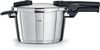 Fissler Schnellkochtopf Vitaquick® Dampfkochtopf Edelstahl 2 Garstufen Induktion, Edelstahl 18/10 (2-tlg), Made in Germany Bild 4