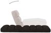vidaXL Bodenstuhl Faltbar Braun Kunstleder 325247 Bild 5