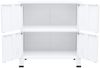 vidaXL Aufbewahrungstruhe Industrial Weiß 75x40x80 cm Stahl 339626 Bild 4