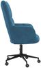 vidaXL Relaxsessel Blau Samt [328182] Bild 4