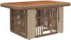 vidaXL Garten Essgruppe mit Kissen 3 pcs Beige und Creme Poly-Rattan 42026752 Bild 5
